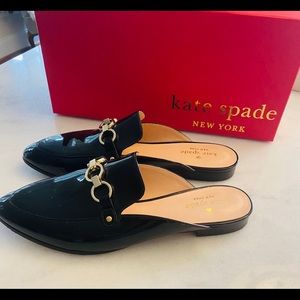 Kate Spade New York Black Patent  Cece Too Mule